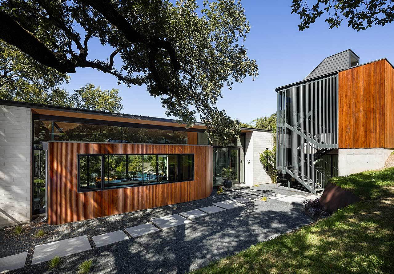 residence，Swimming pool，Architecture，modern，