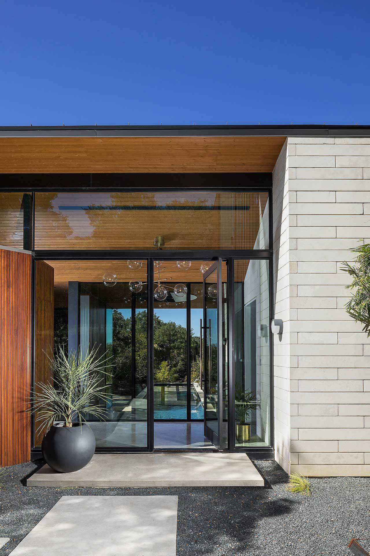 residence，Swimming pool，Architecture，modern，