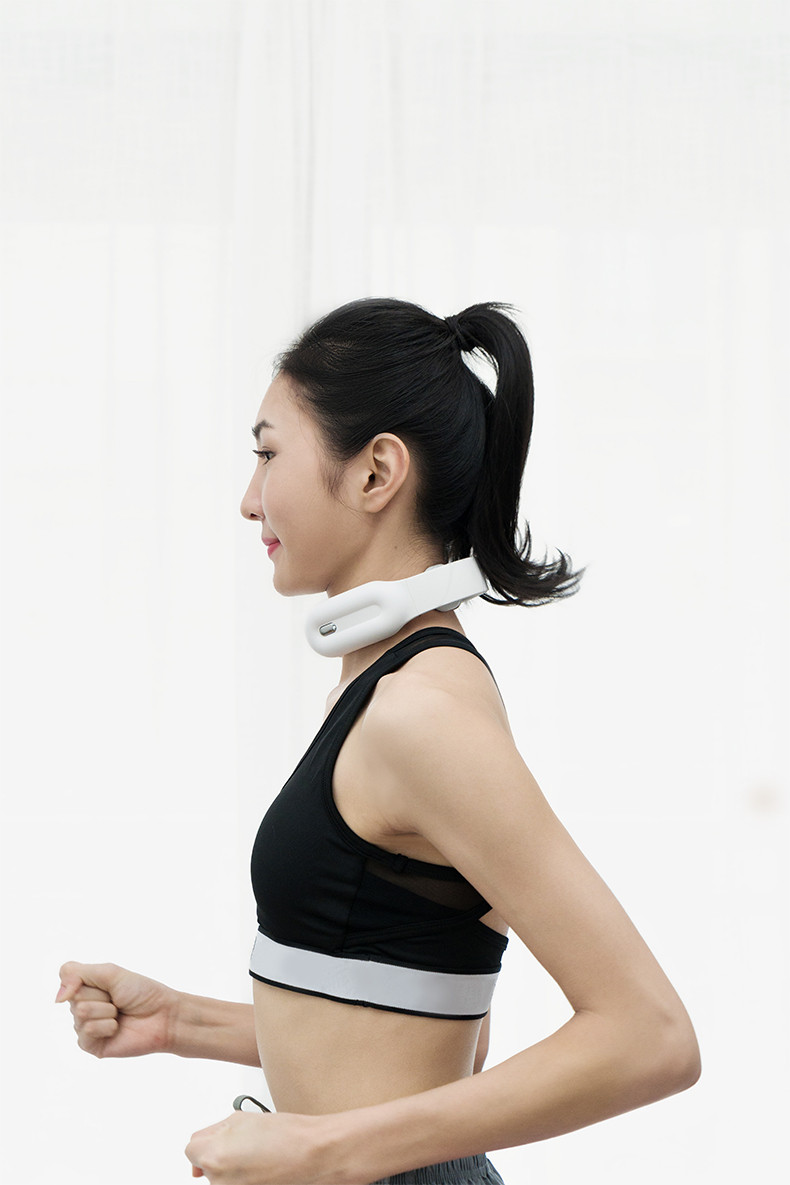 Jiajian geometric industrial design，Neck massage instrument，