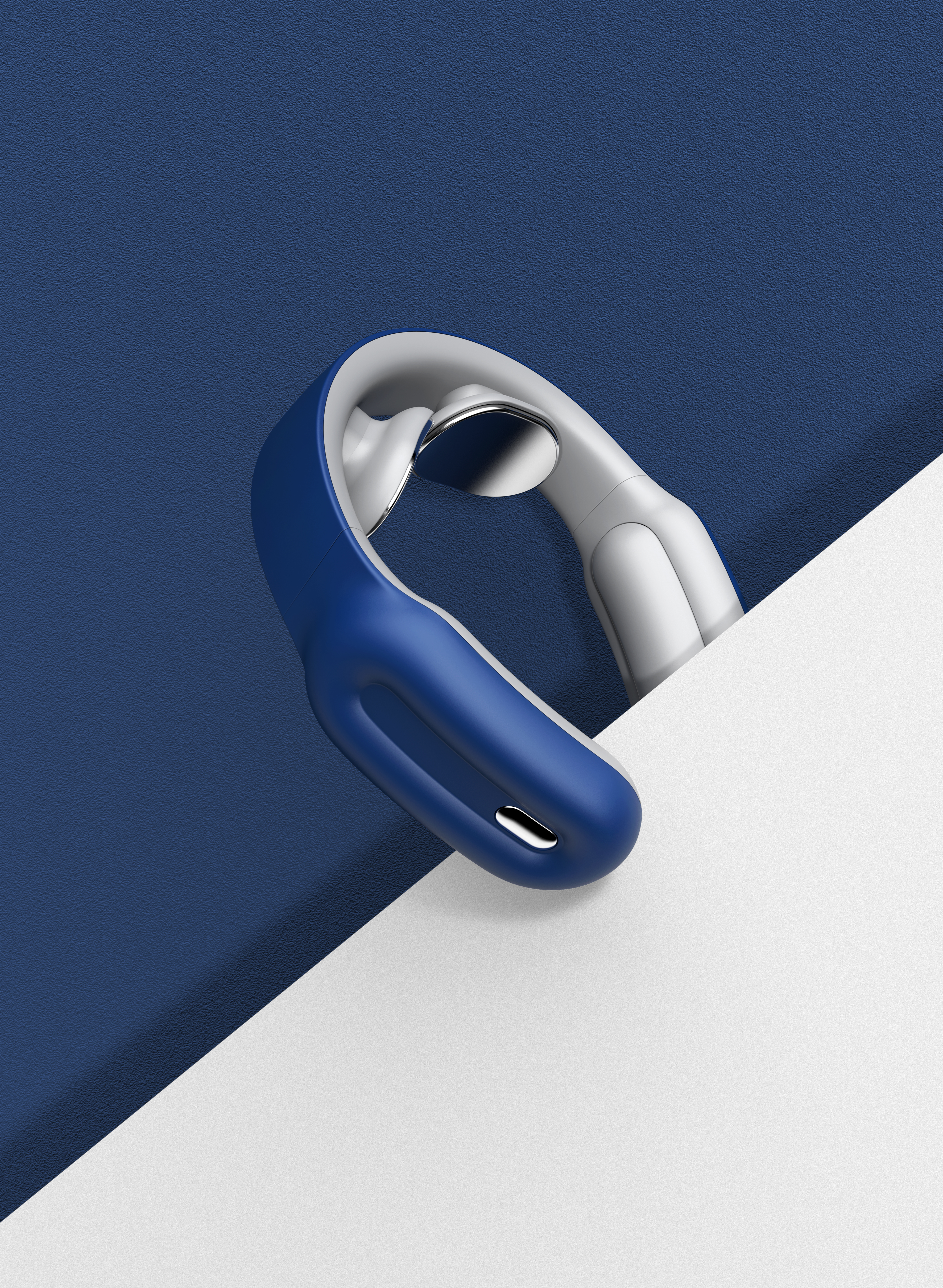 Jiajian geometric industrial design，Neck massage instrument，