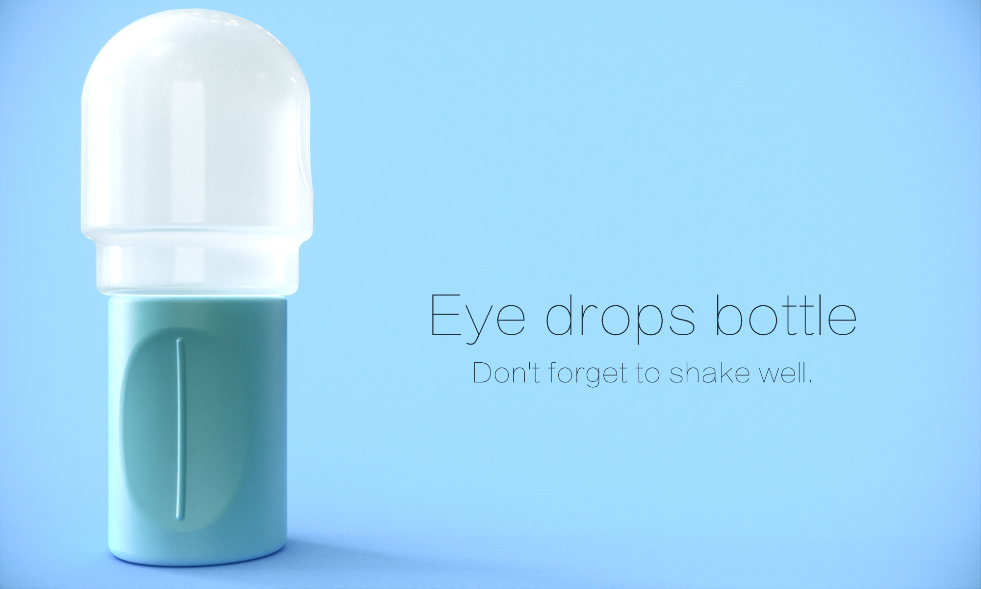 eyedrop，Eye medicine bottle，Medicine bottle，medical care，