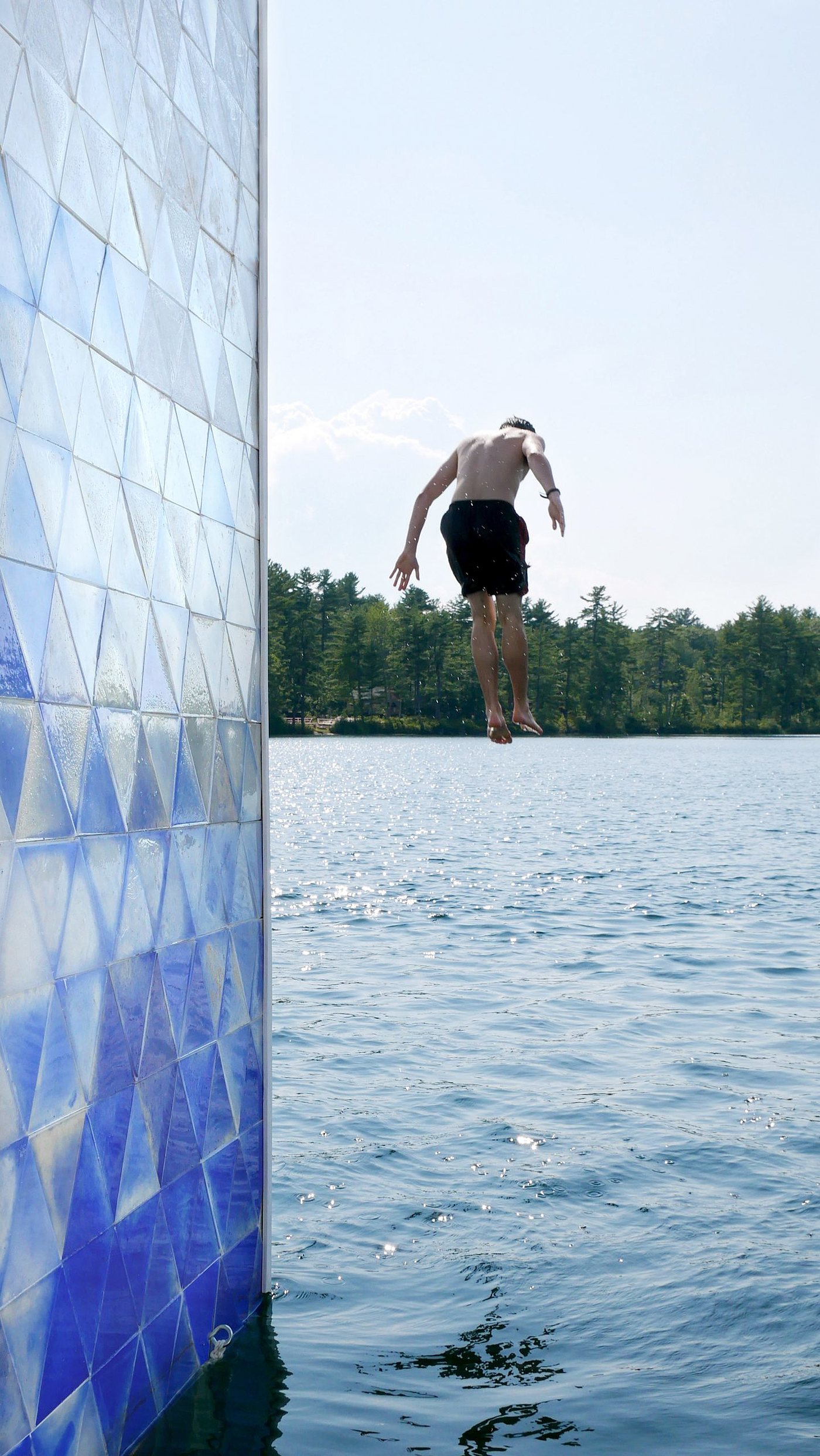 Kristine Klein，Iceberg，motion，platform，Water facilities，camping area，