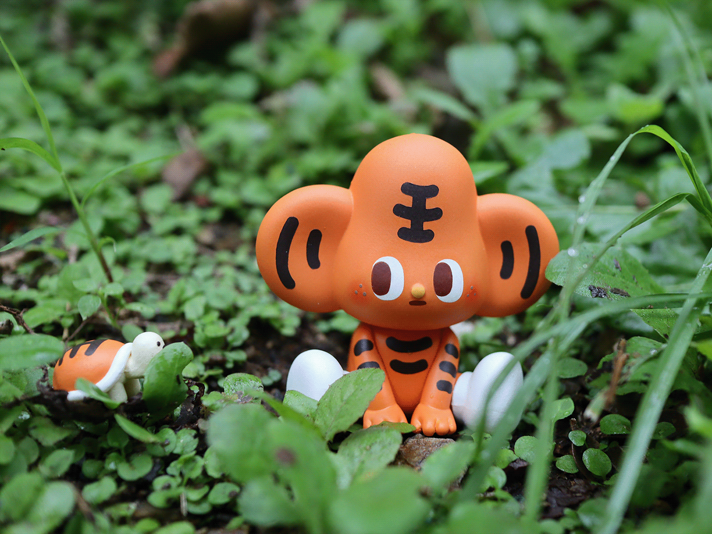 doll，Art toys，tiger，