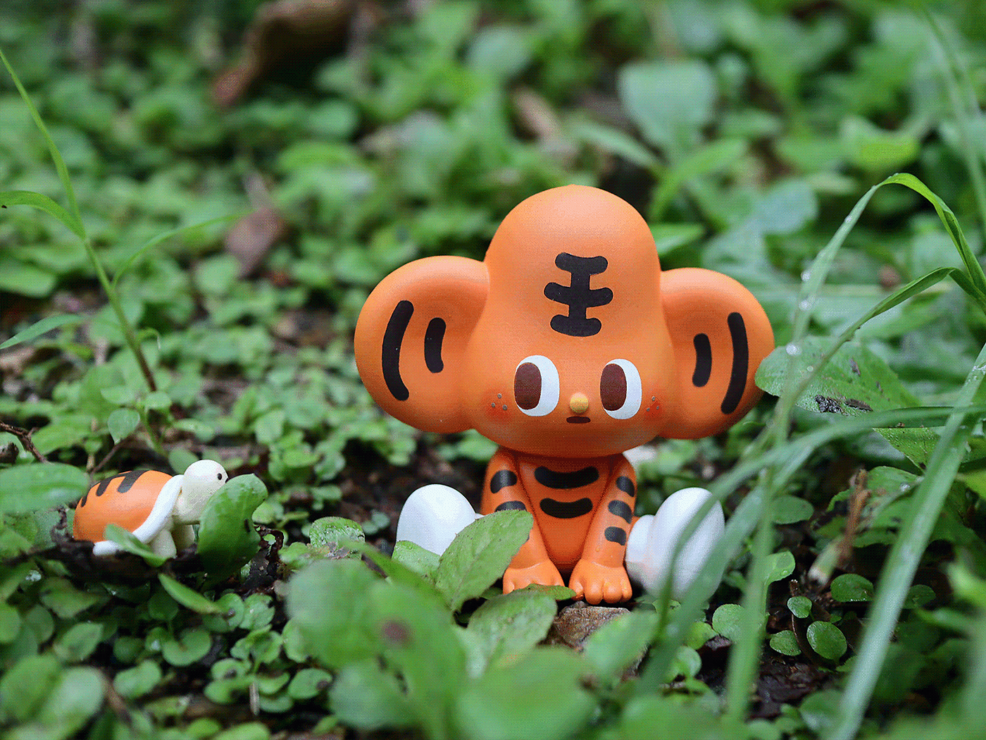 doll，Art toys，tiger，