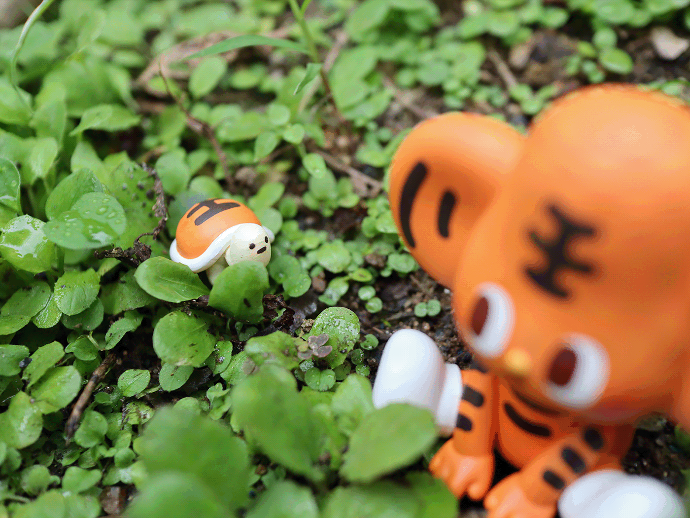 doll，Art toys，tiger，