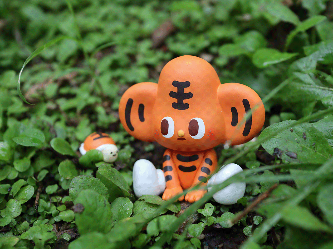 doll，Art toys，tiger，