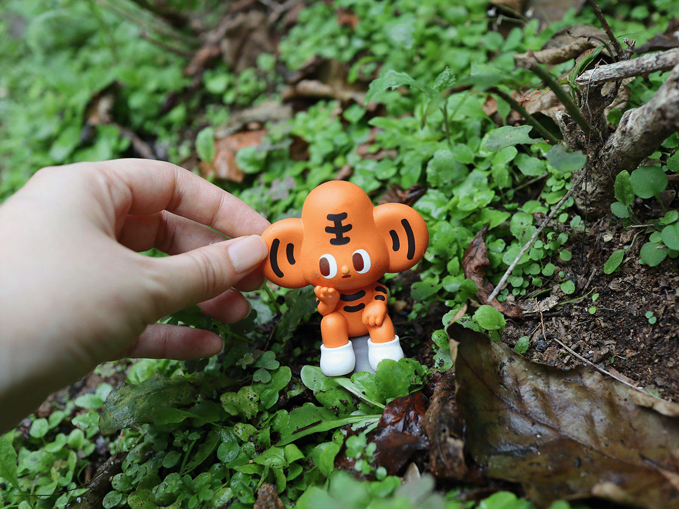 doll，Art toys，tiger，