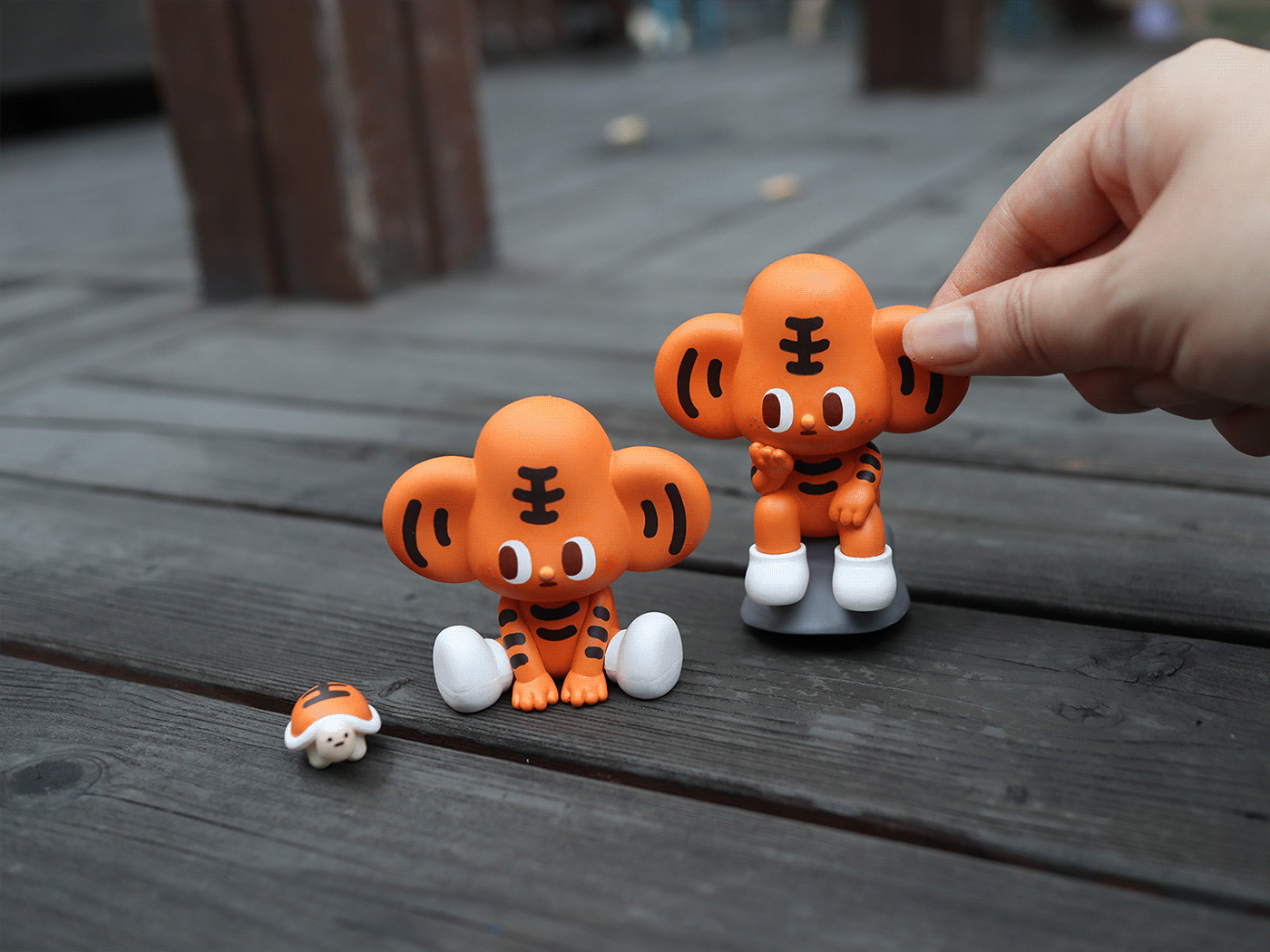 doll，Art toys，tiger，