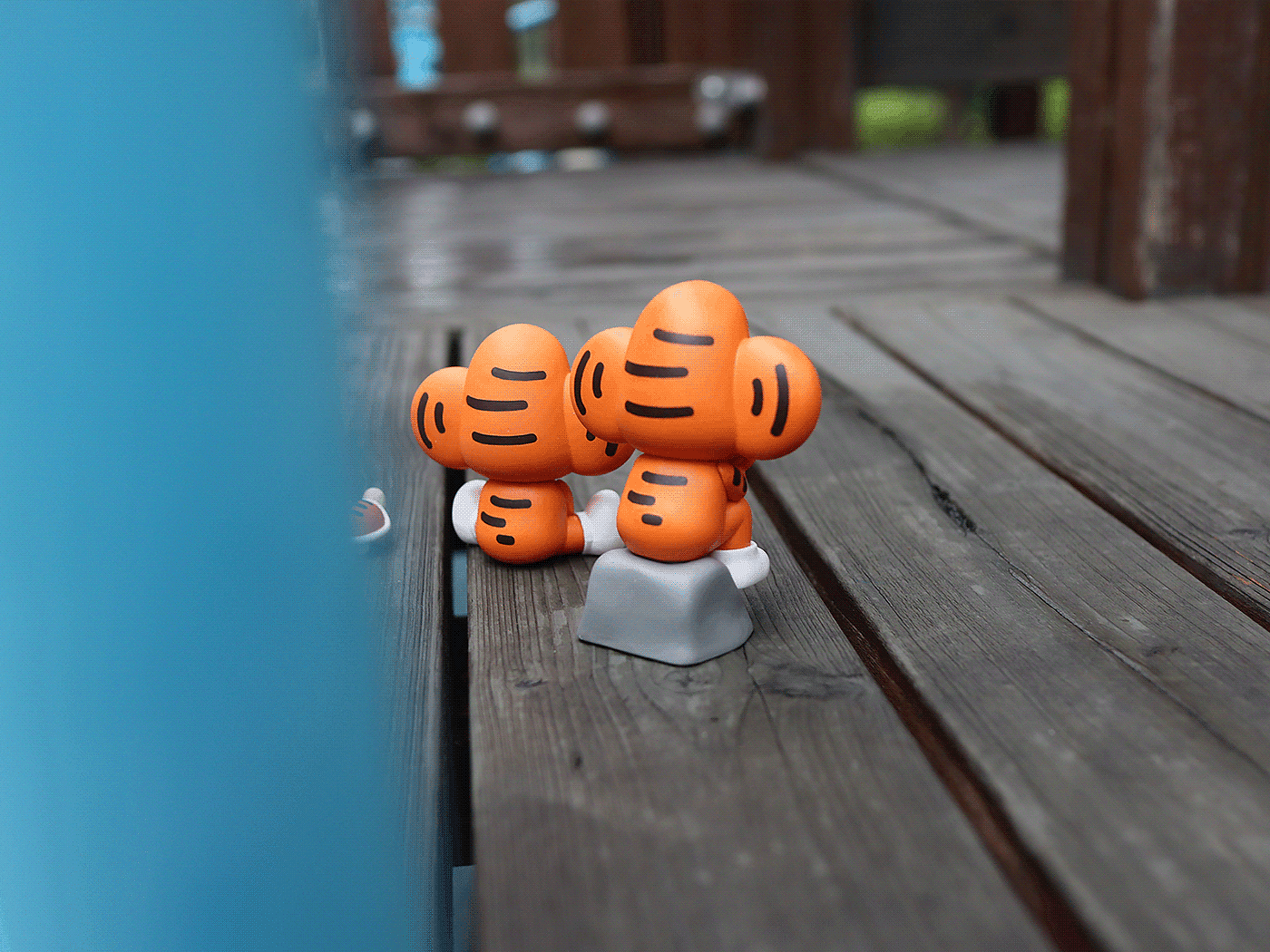 doll，Art toys，tiger，