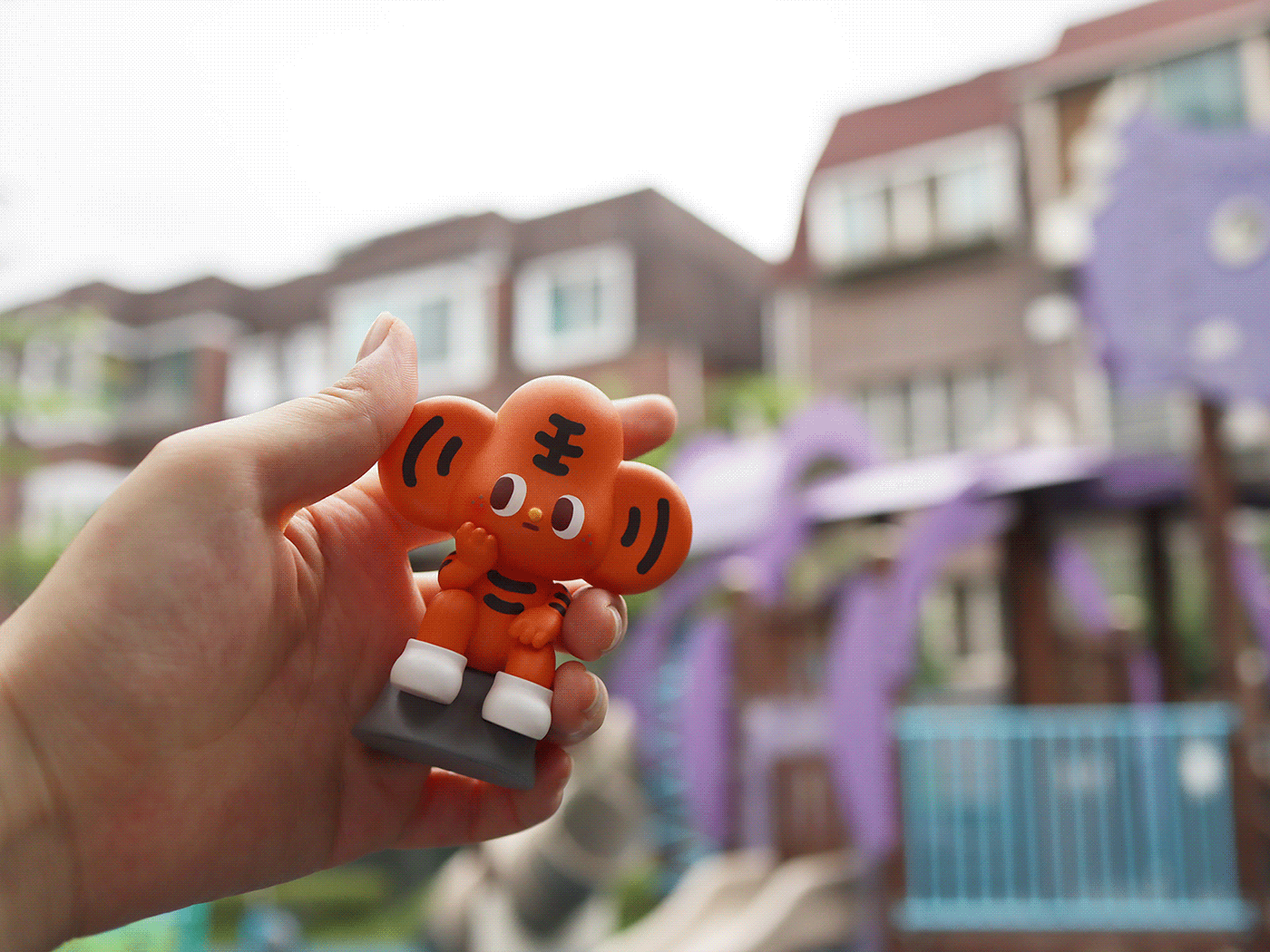 doll，Art toys，tiger，