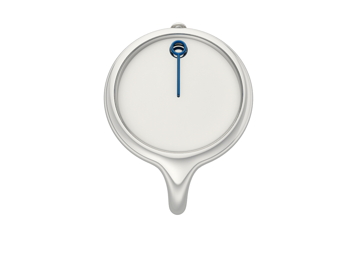 Wrist watch，concise，novel，white，
