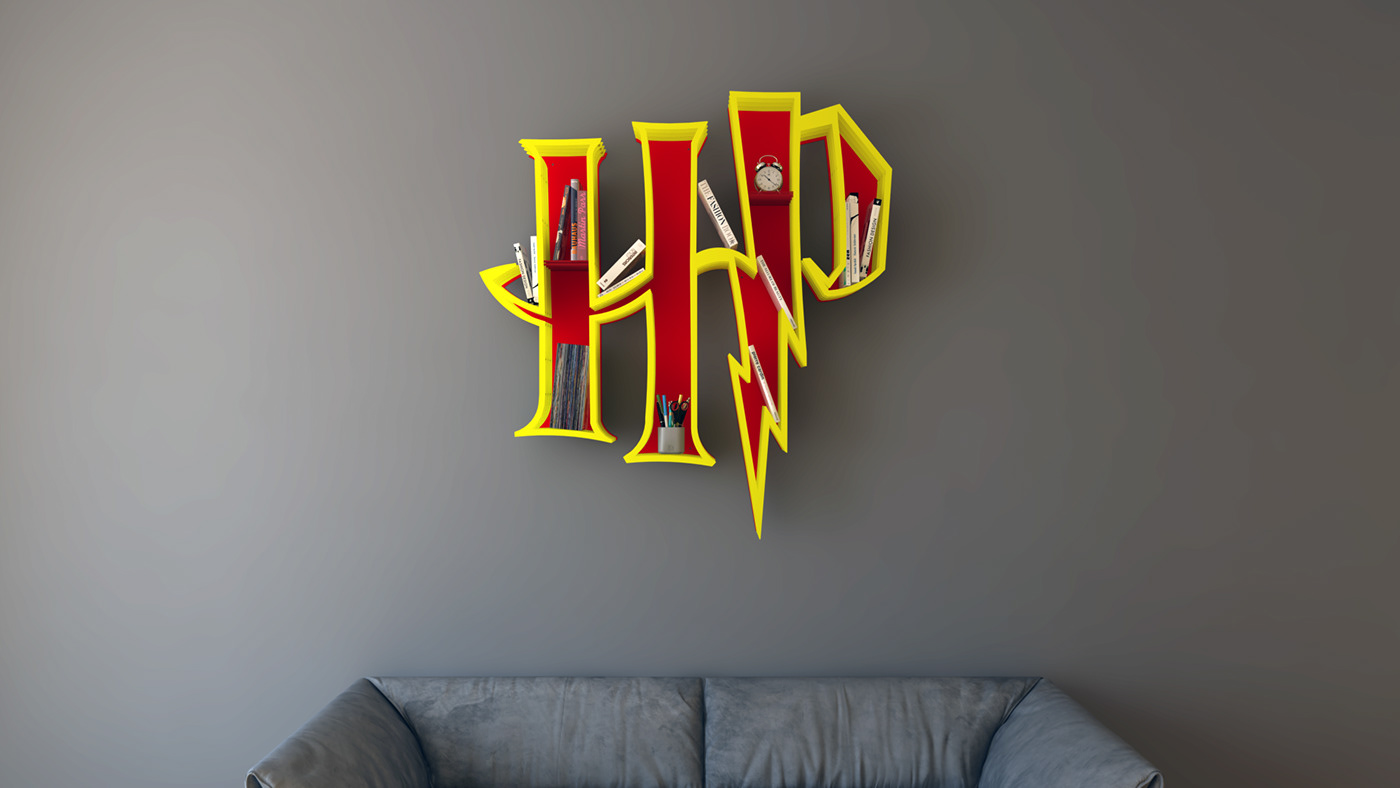 bookshelf，Harry Potter，manual，Cool，