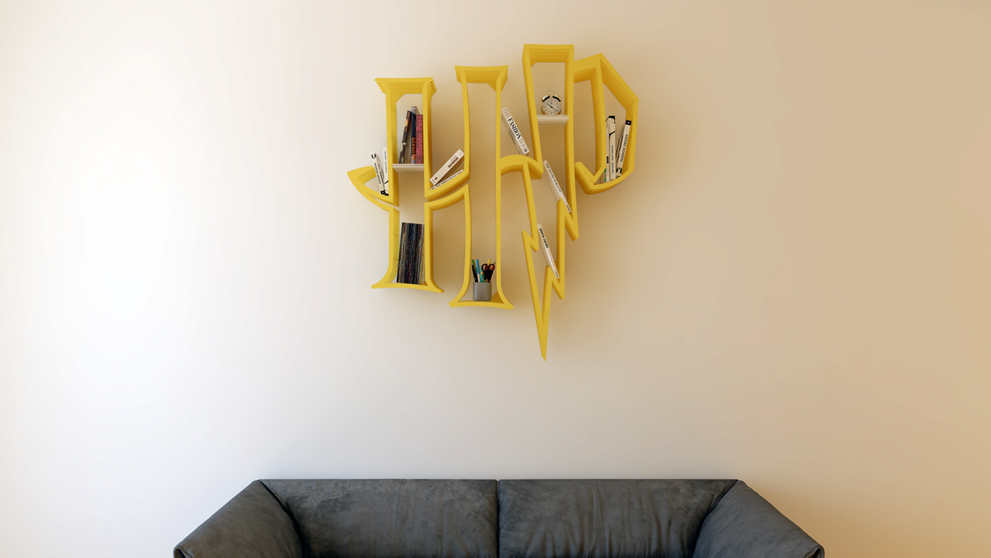 bookshelf，Harry Potter，manual，Cool，