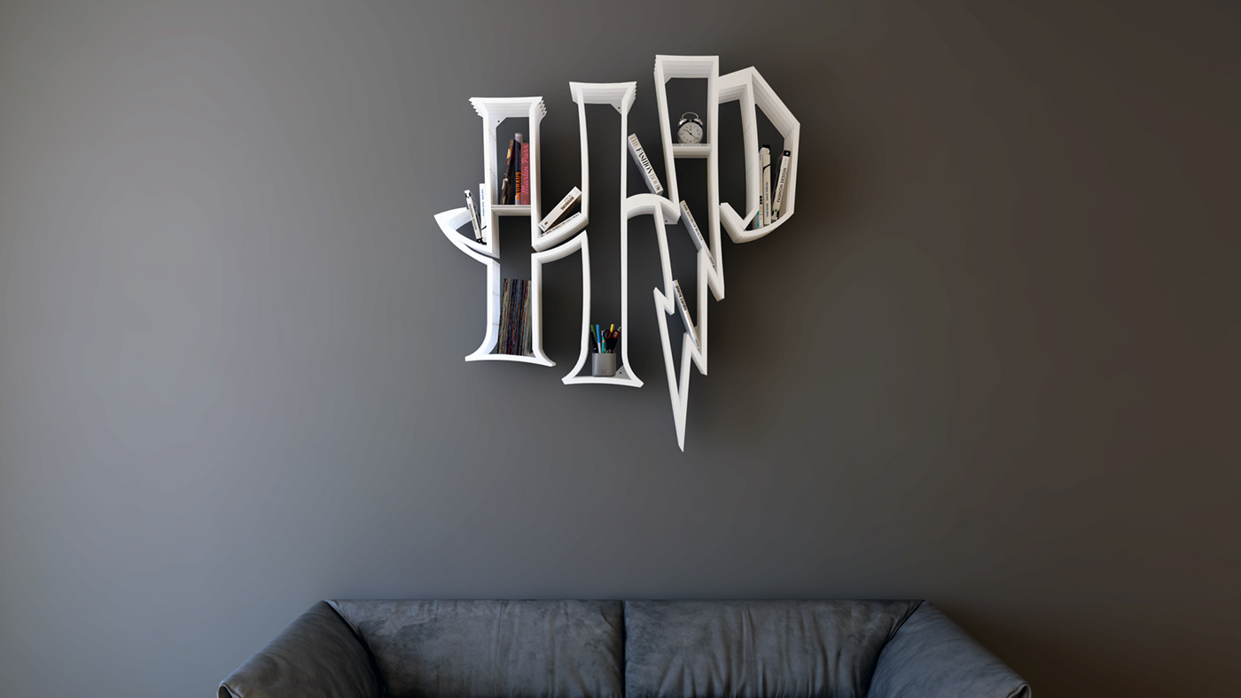 bookshelf，Harry Potter，manual，Cool，