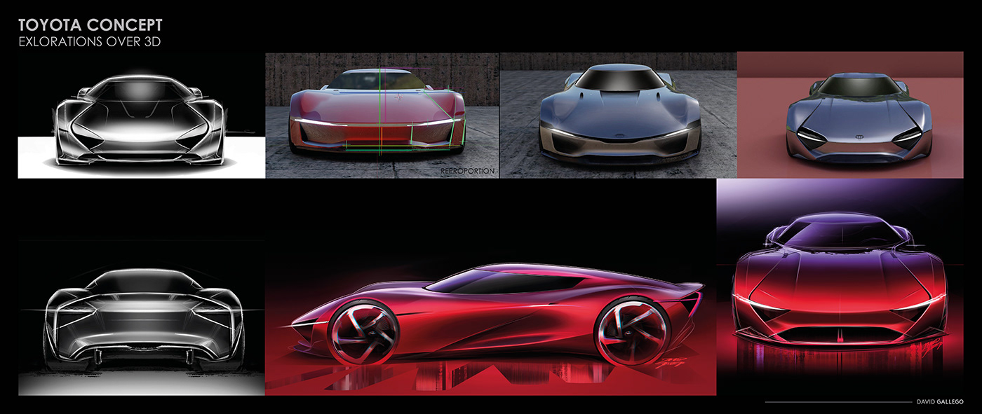 Sports car，concept，Toyota，