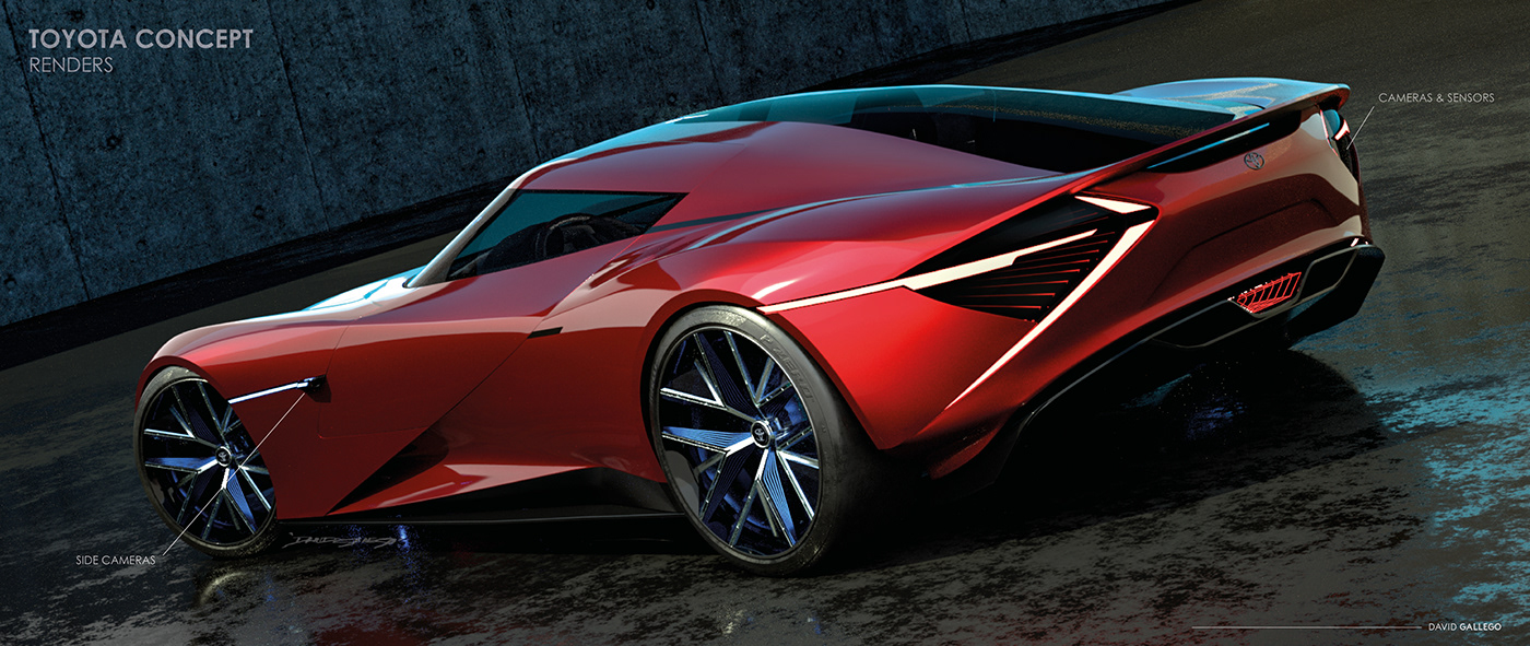 Sports car，concept，Toyota，