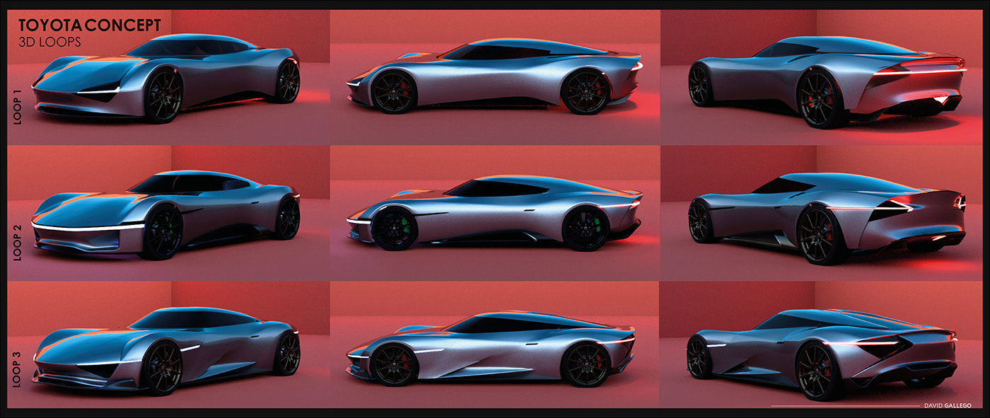 Sports car，concept，Toyota，
