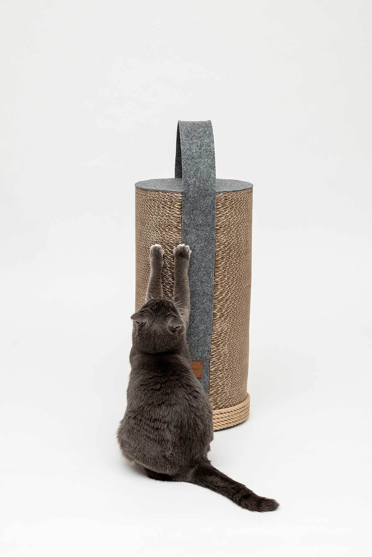 cat，Cardboard，Cat house，felt，