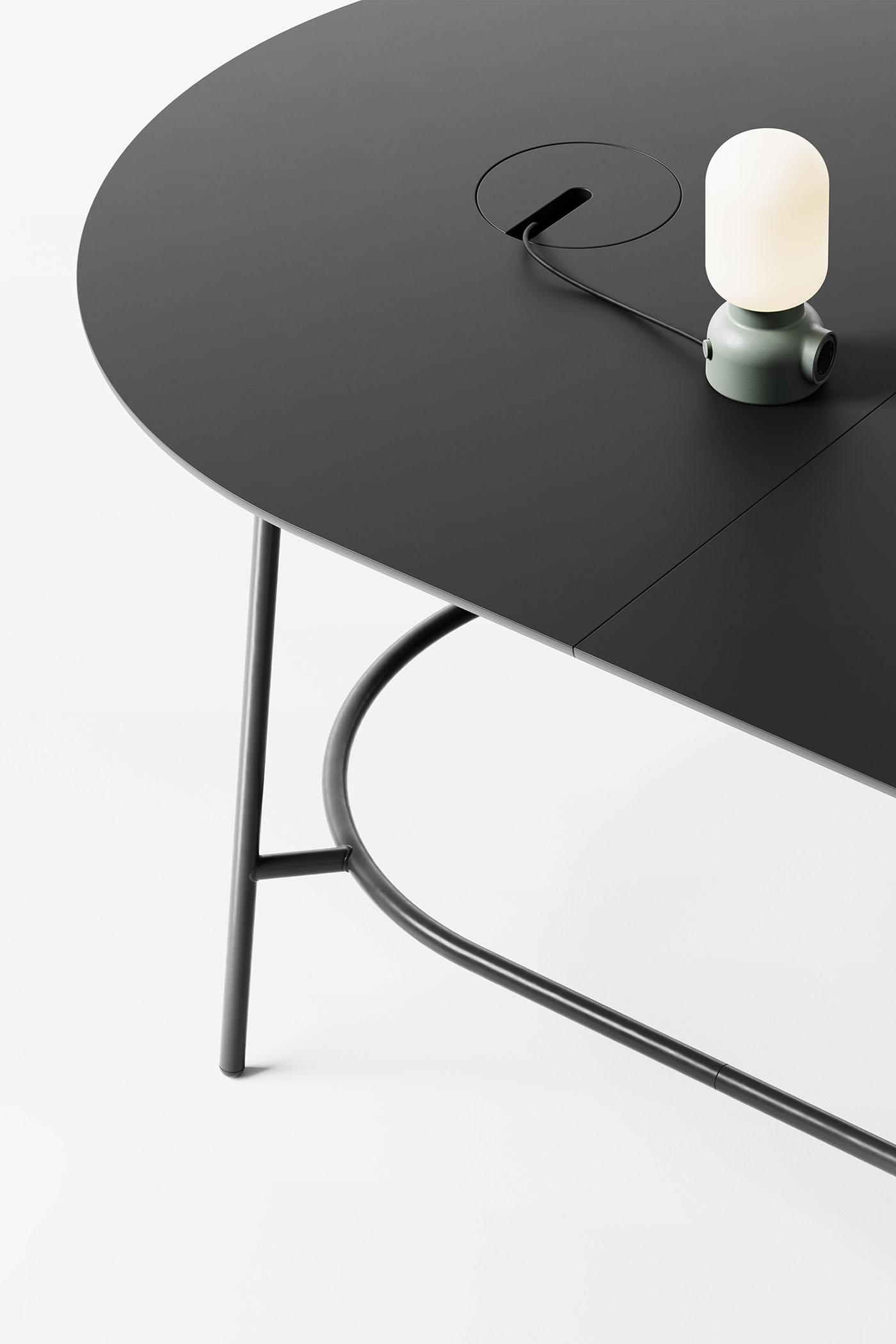 Table，workbench，to work in an office，Rotatable，