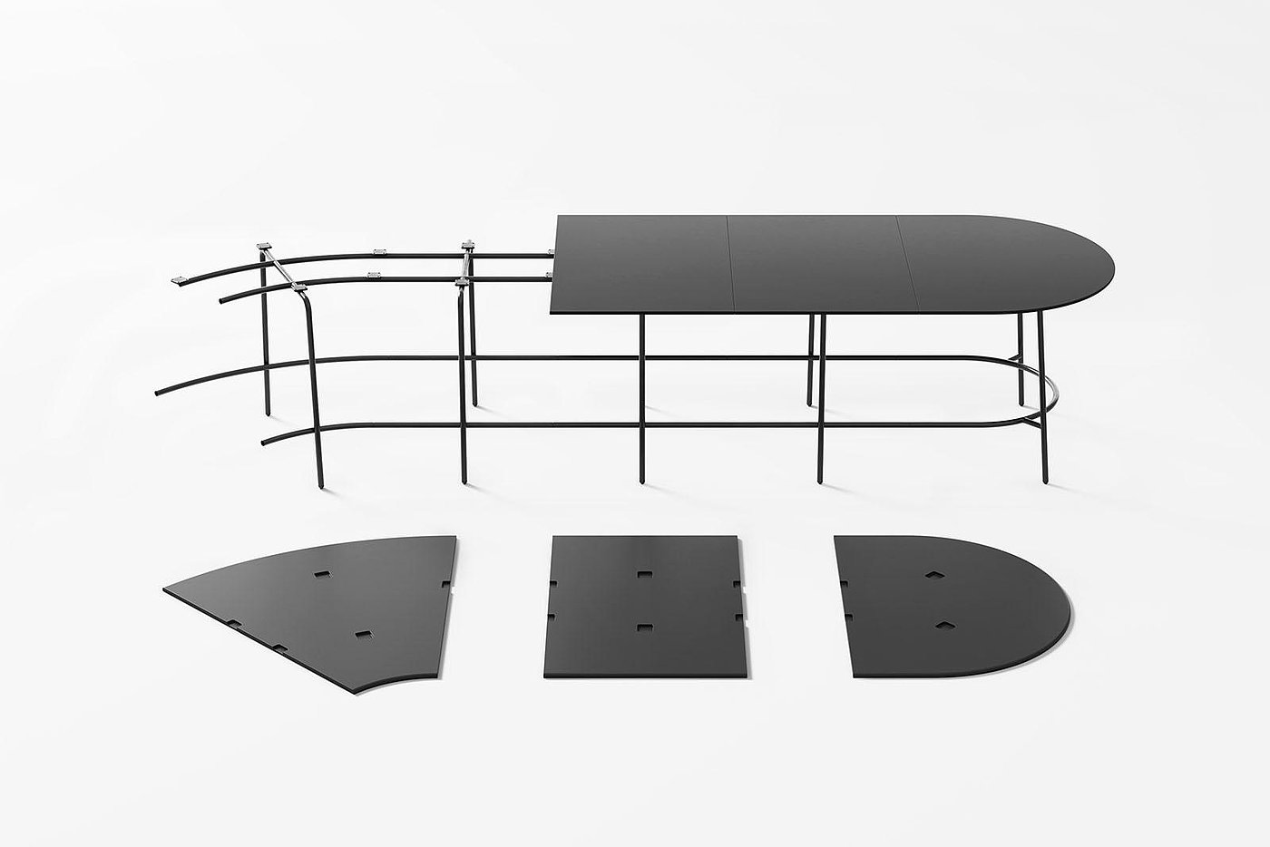 Table，workbench，to work in an office，Rotatable，