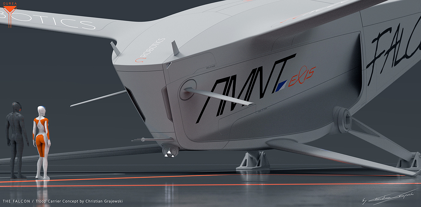 falcon，universe，airship，originality，Design，intelligence，