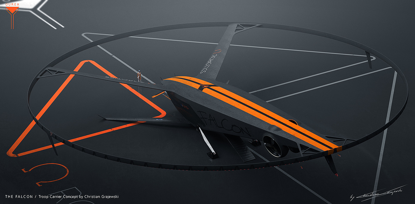 falcon，universe，airship，originality，Design，intelligence，
