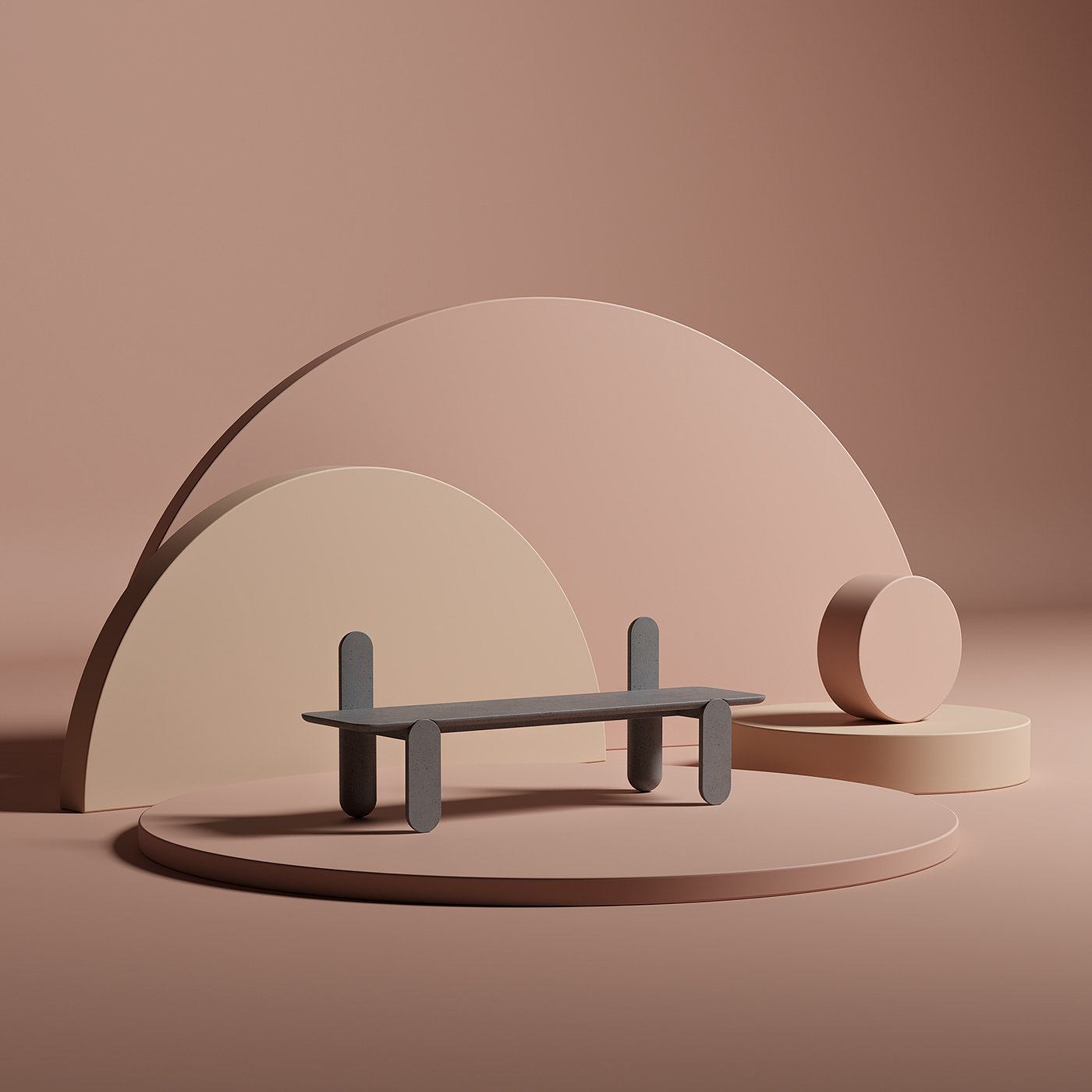 Set design，geometry，visualization，Table，chair，