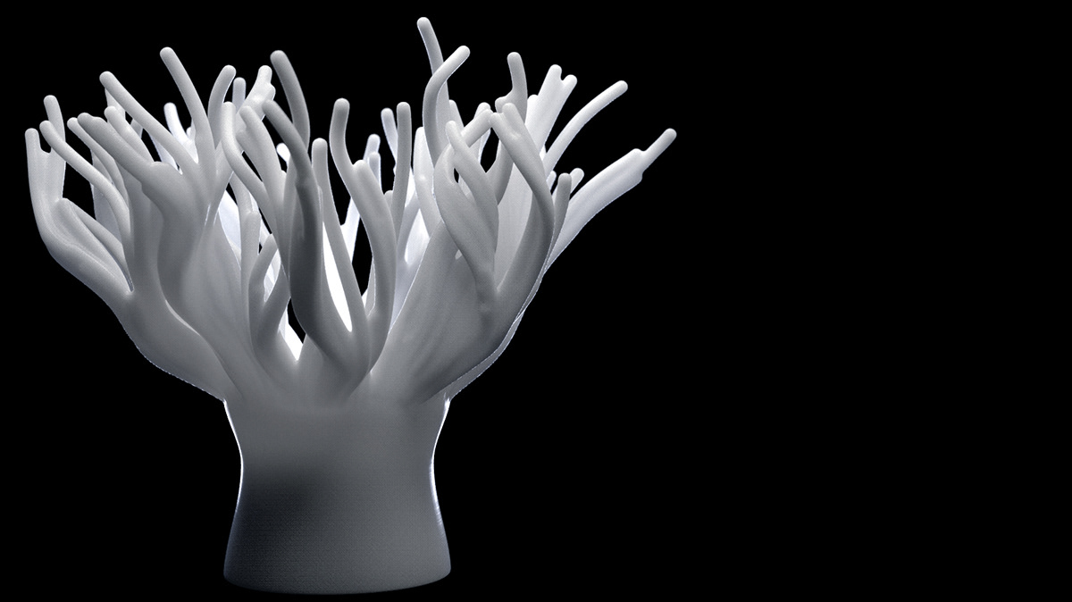 lighting，Coral，ocean，3D printing，Art，