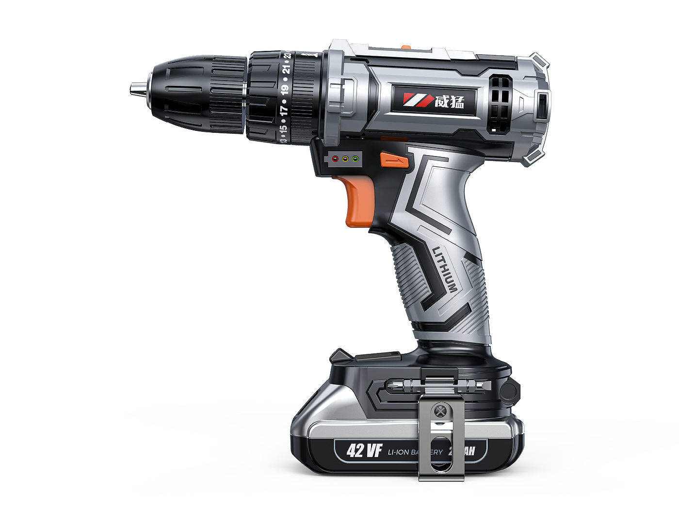Hardware tools，Electric tool，Electric drill，keyshot，Product rendering，