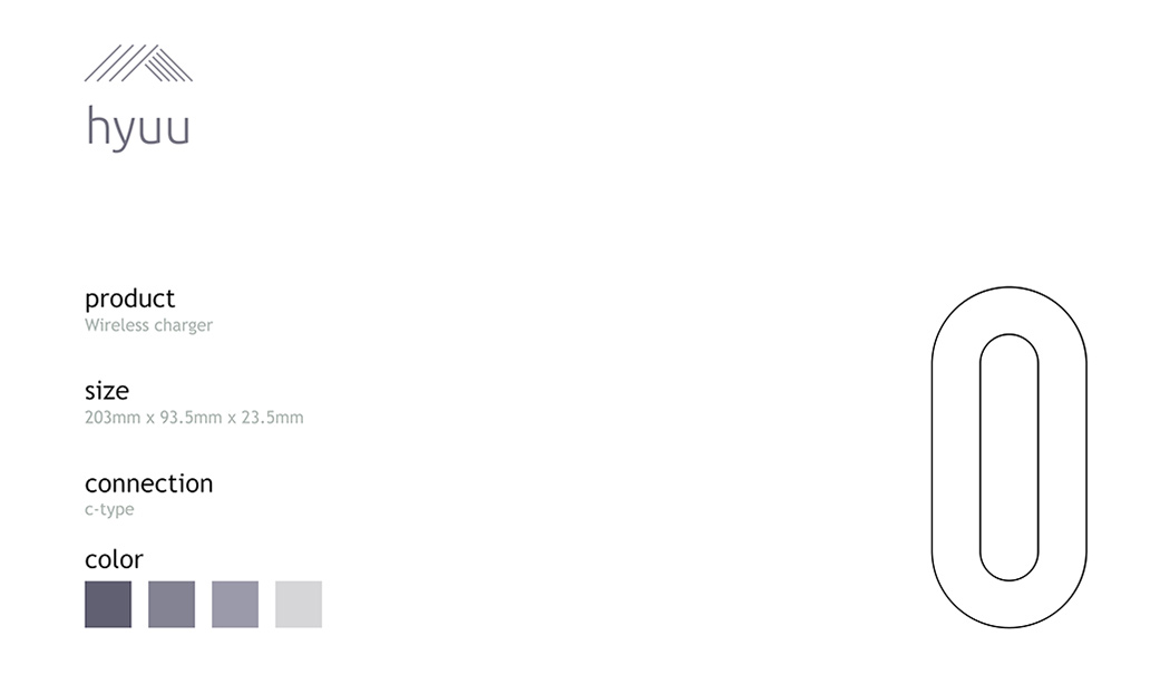 HYUU，Wireless intelligence，Mobile phone charger，Japanese Zen，
