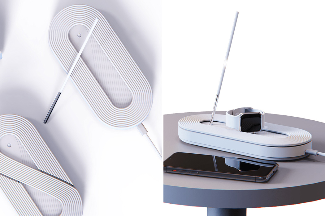 HYUU，Wireless intelligence，Mobile phone charger，Japanese Zen，