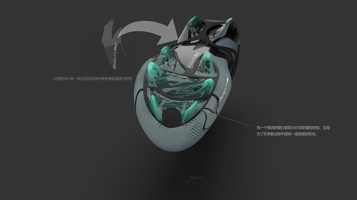 Soccer shoes，shoes，conceptual design，modularization，