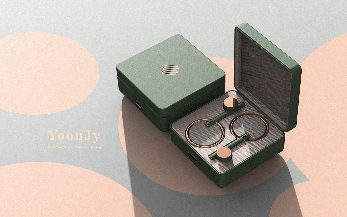 YoonJy，headset，Bluetooth headset，Earrings，