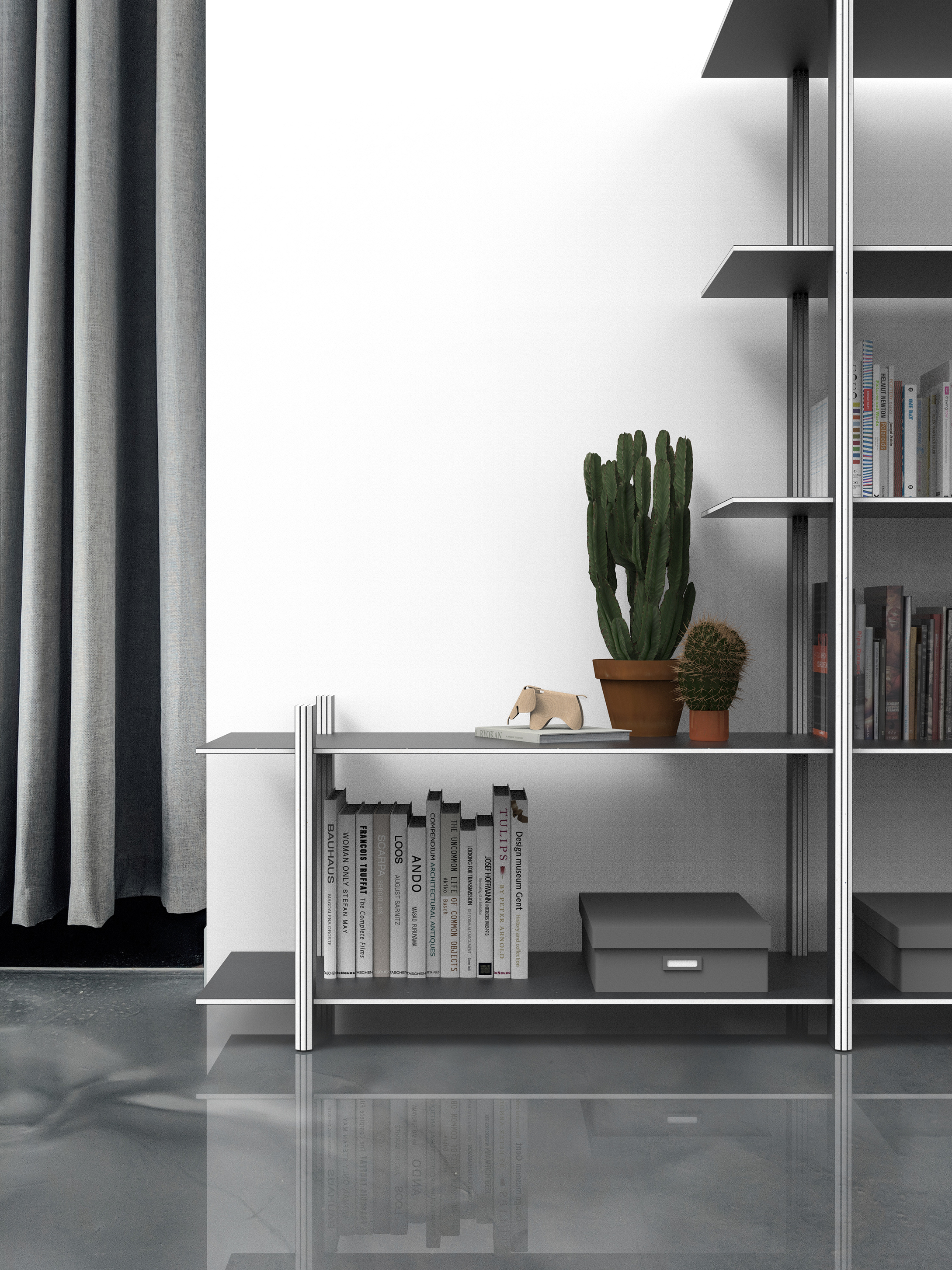 Stripe Shelf，Minimalism，Table，Stripe shelf，