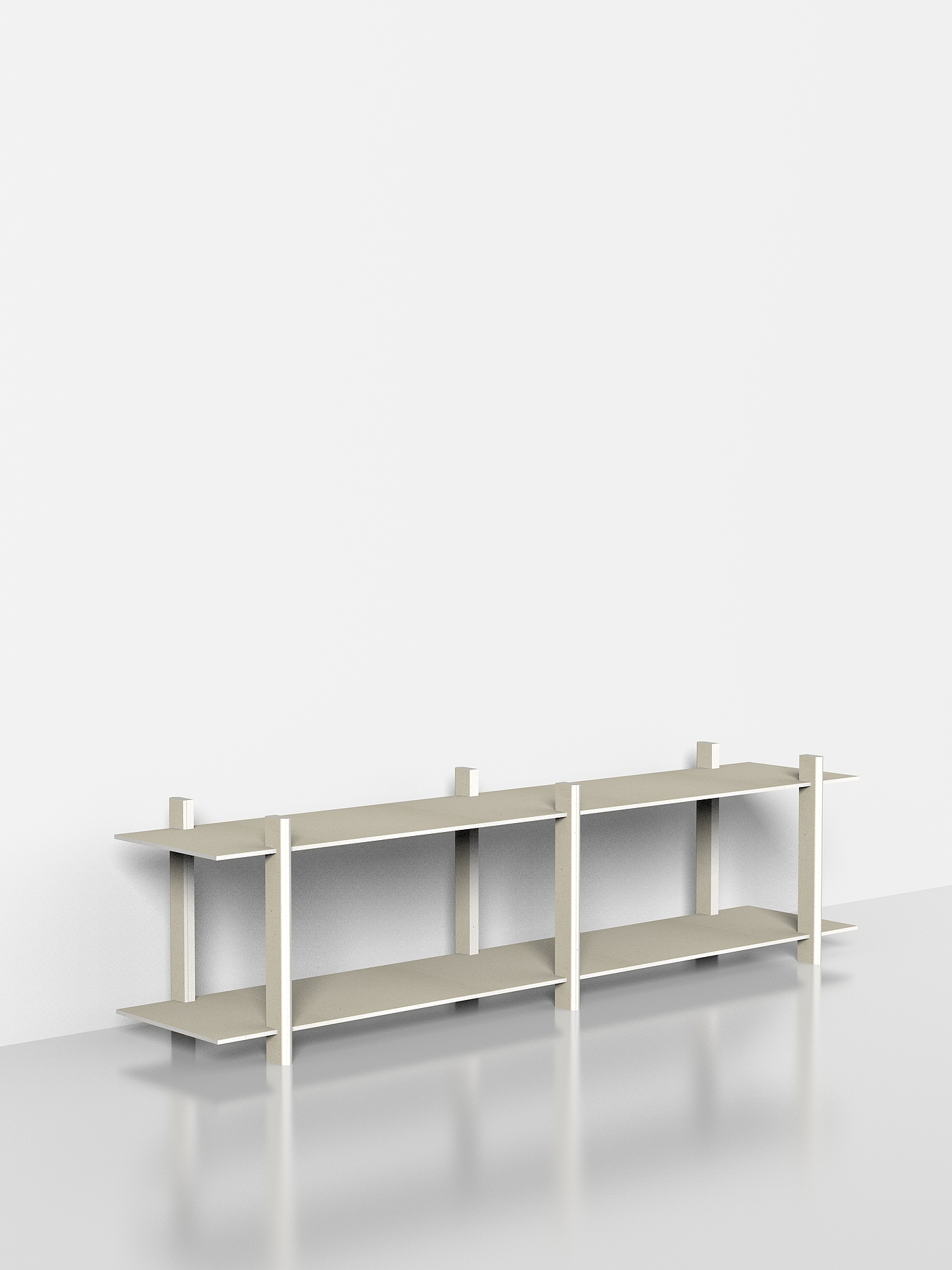Stripe Shelf，极简主义，桌子，条纹货架，