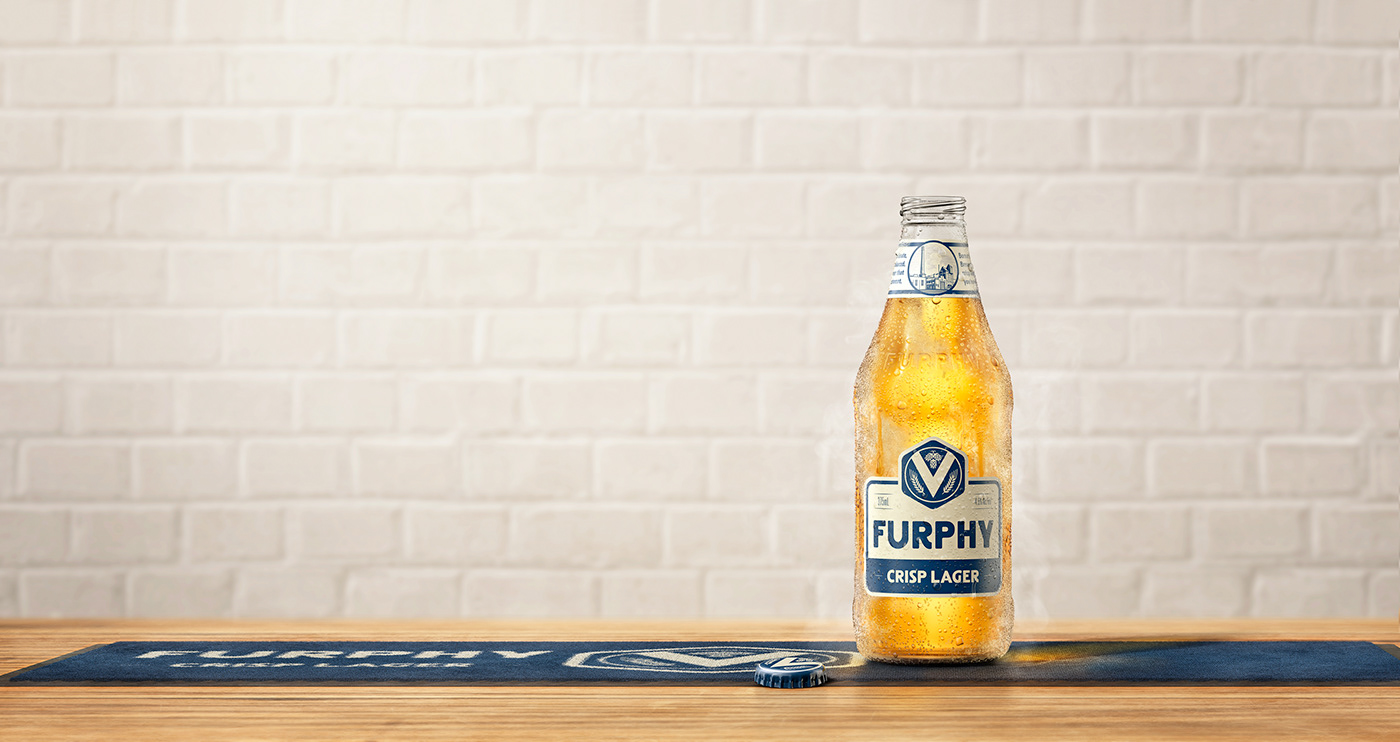 Fufei beer，bottle，Furphy Lager，