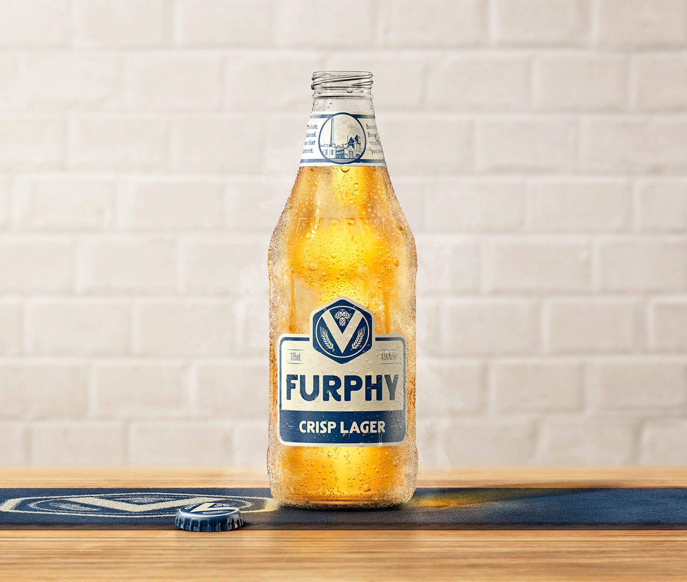 Fufei beer，bottle，Furphy Lager，