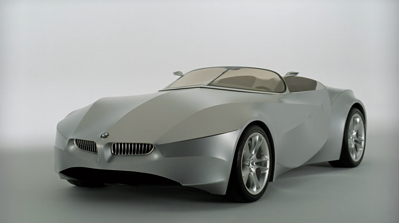 bmw gina concept——具有织物外观的可变形跑车概念!