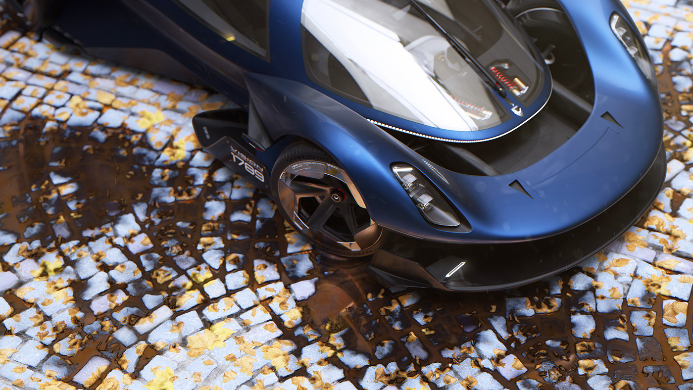 Sports car，France，methane gas，Cool，