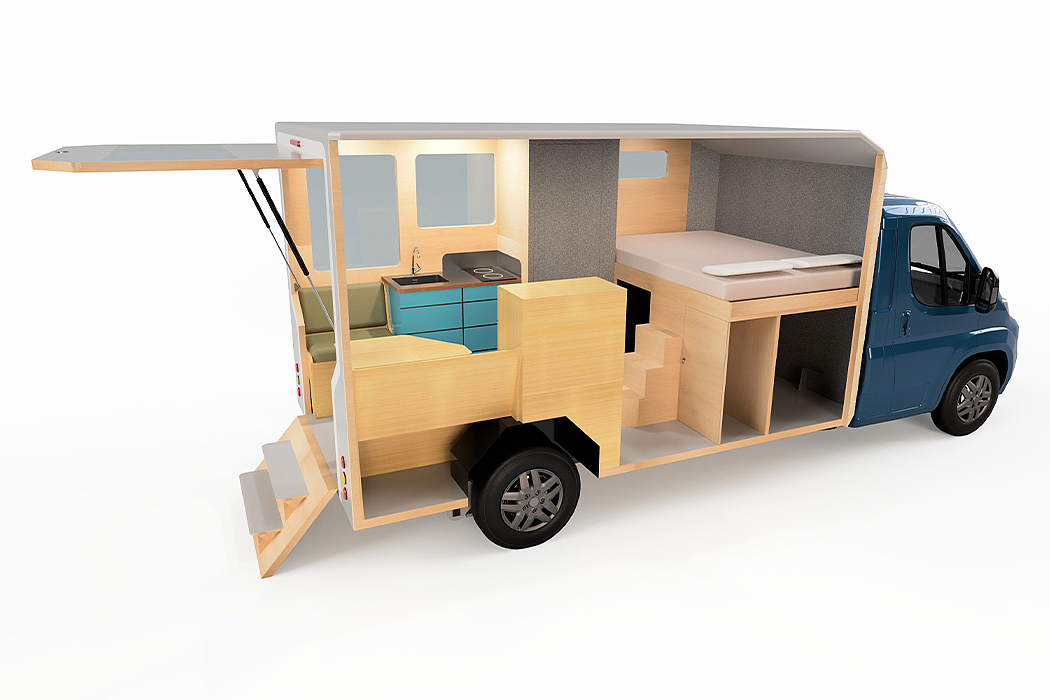 vehicle，Small house，solar energy，Travel，