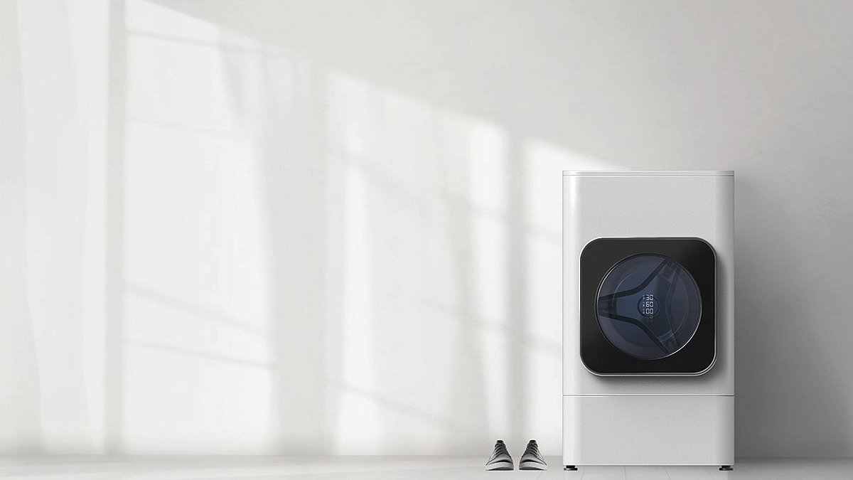 Washing machine，brush shoes，dryer，convenient，