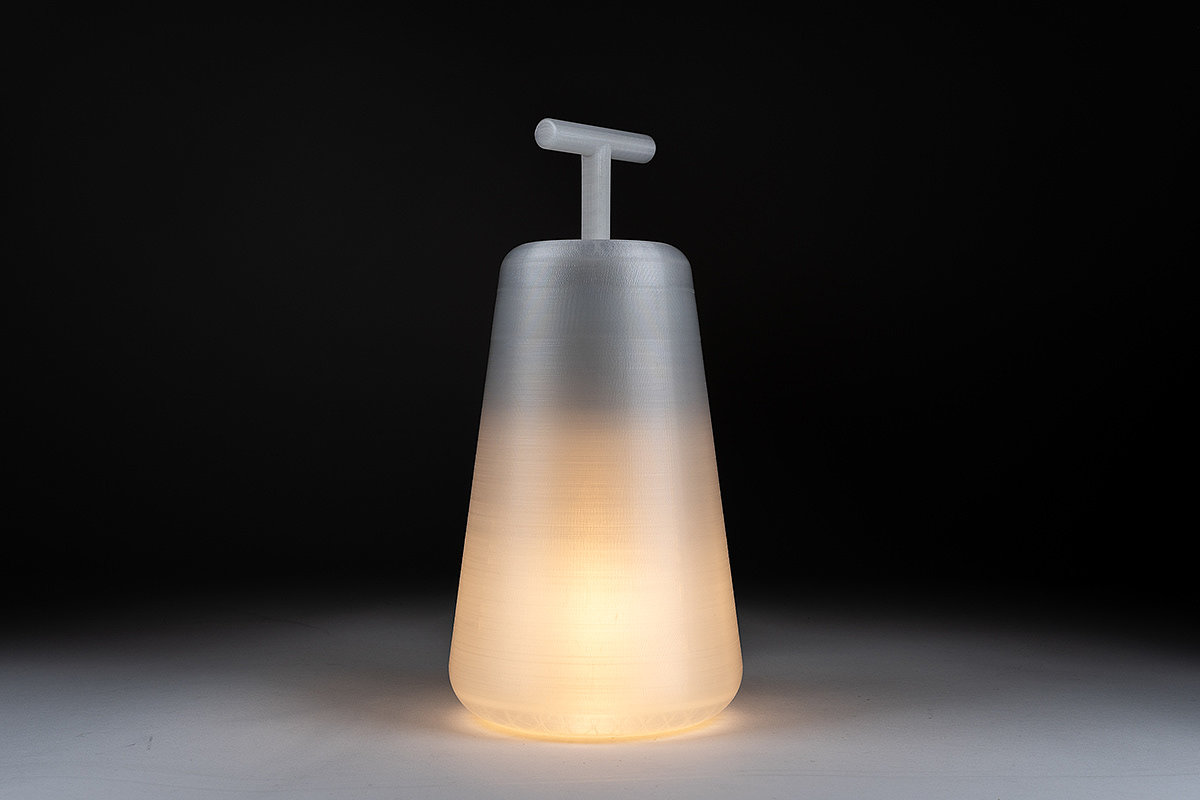 lighting，Portable lamp，3D printing，clock，
