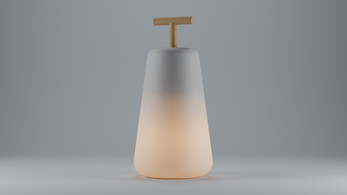 lighting，Portable lamp，3D printing，clock，