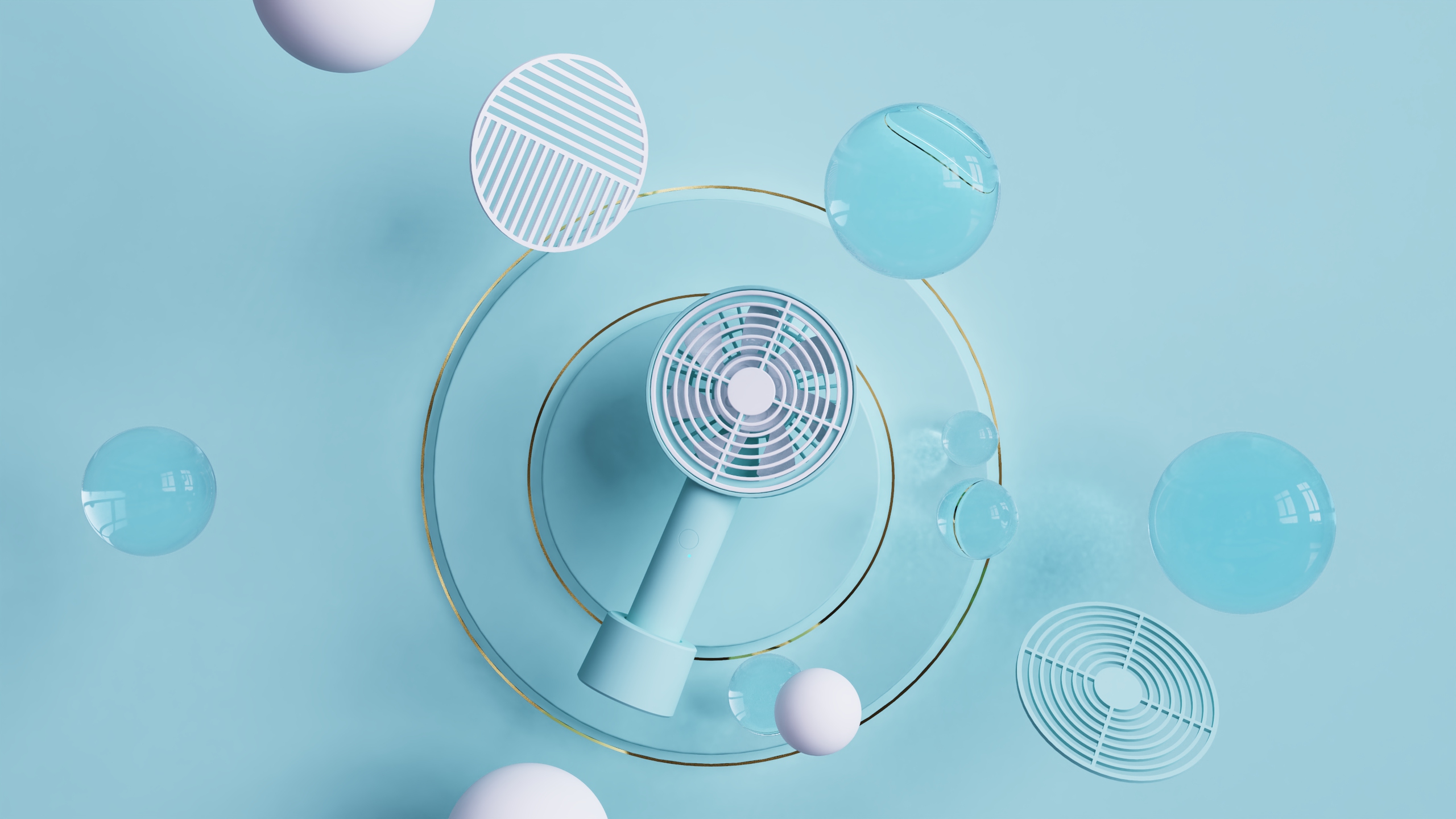 keyshot，coat hanger，Fan，Home Furnishing，