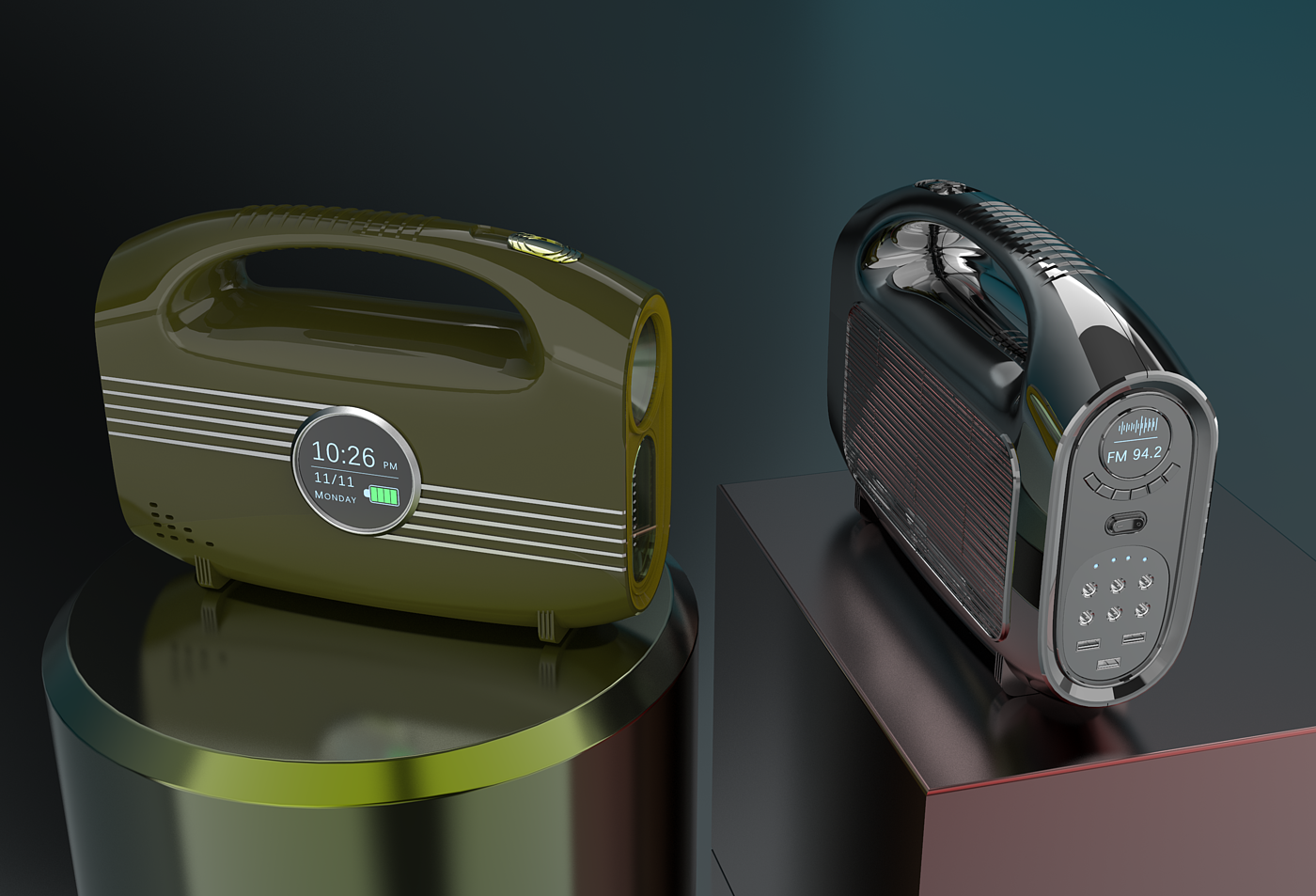 portable battery，