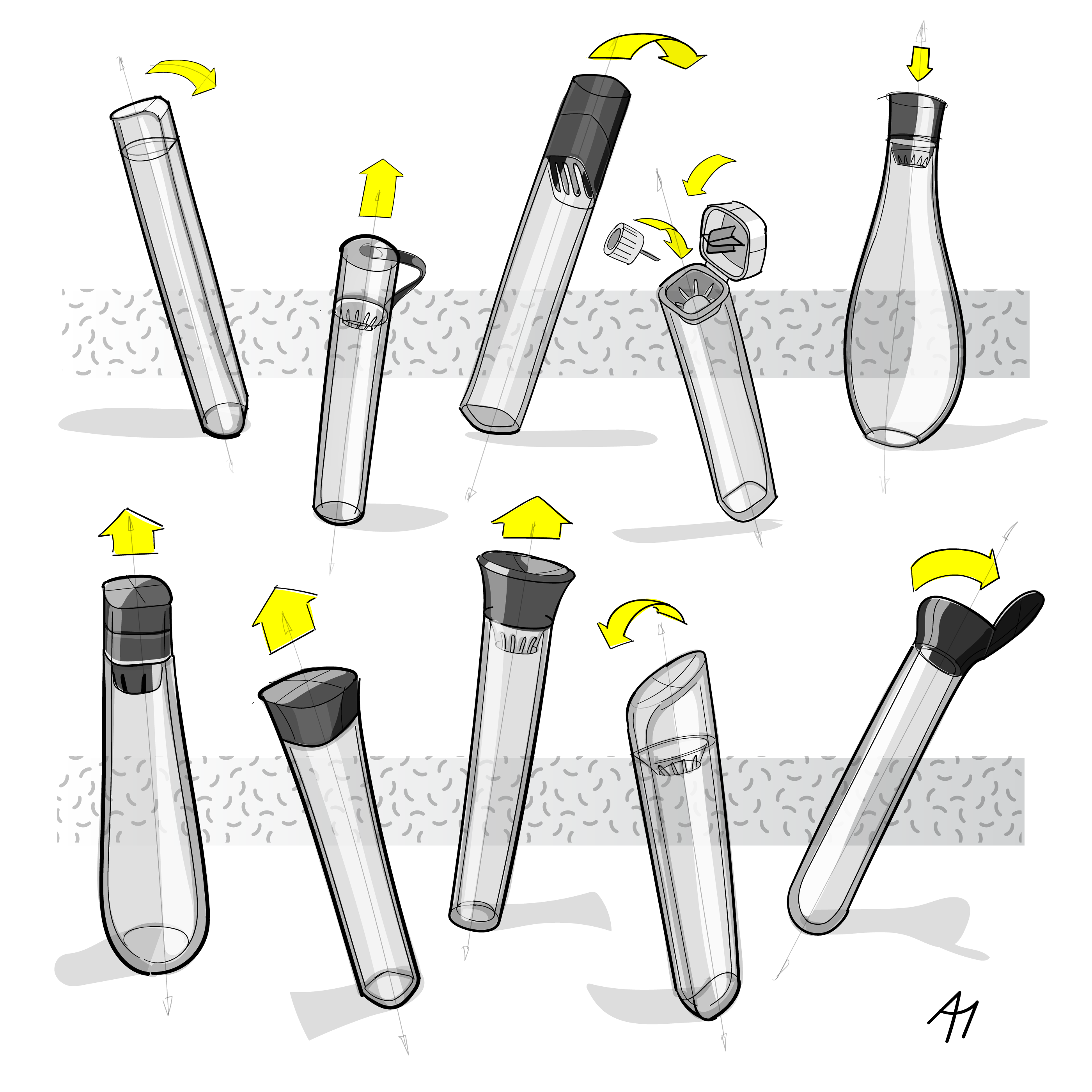 product design，delicate，medical care，Implant，concept，