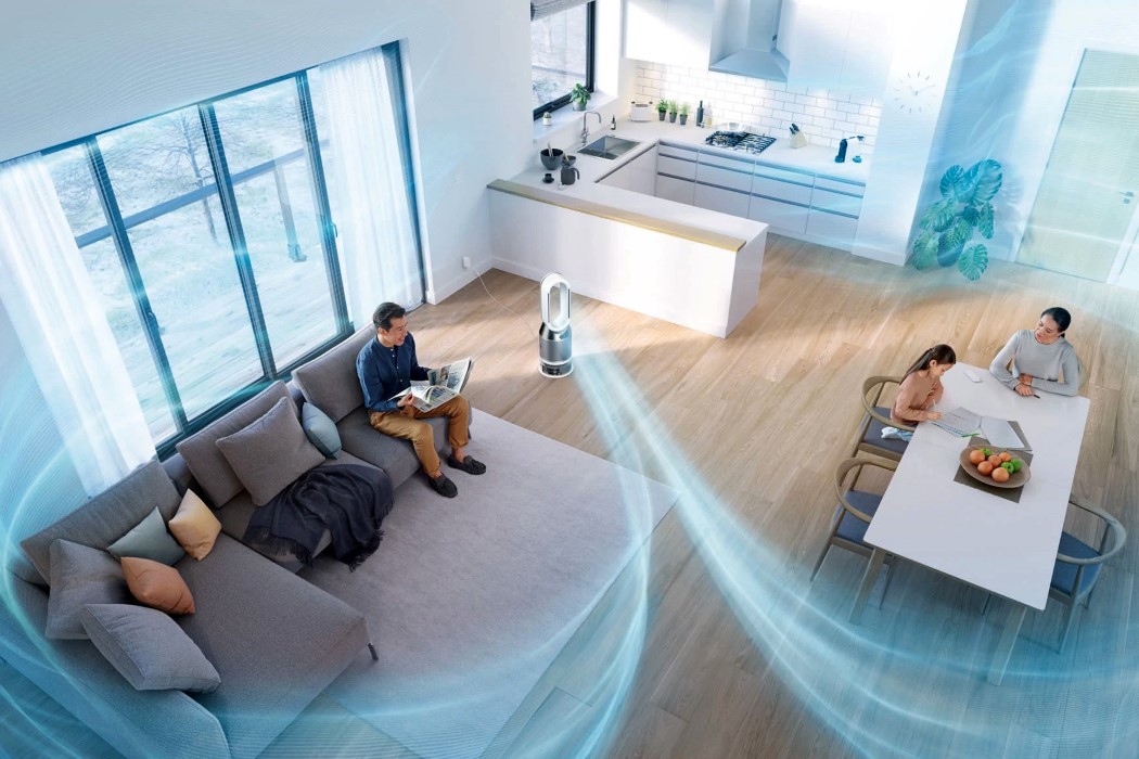 Dyson，Vaneless fan，Humidify + Cool，