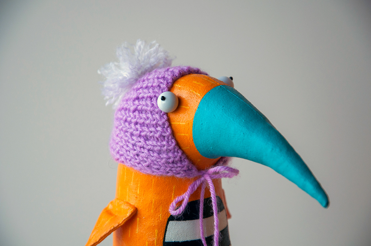 Home Furnishing decoration，Children's Toys，Handmade toys，BIRD，