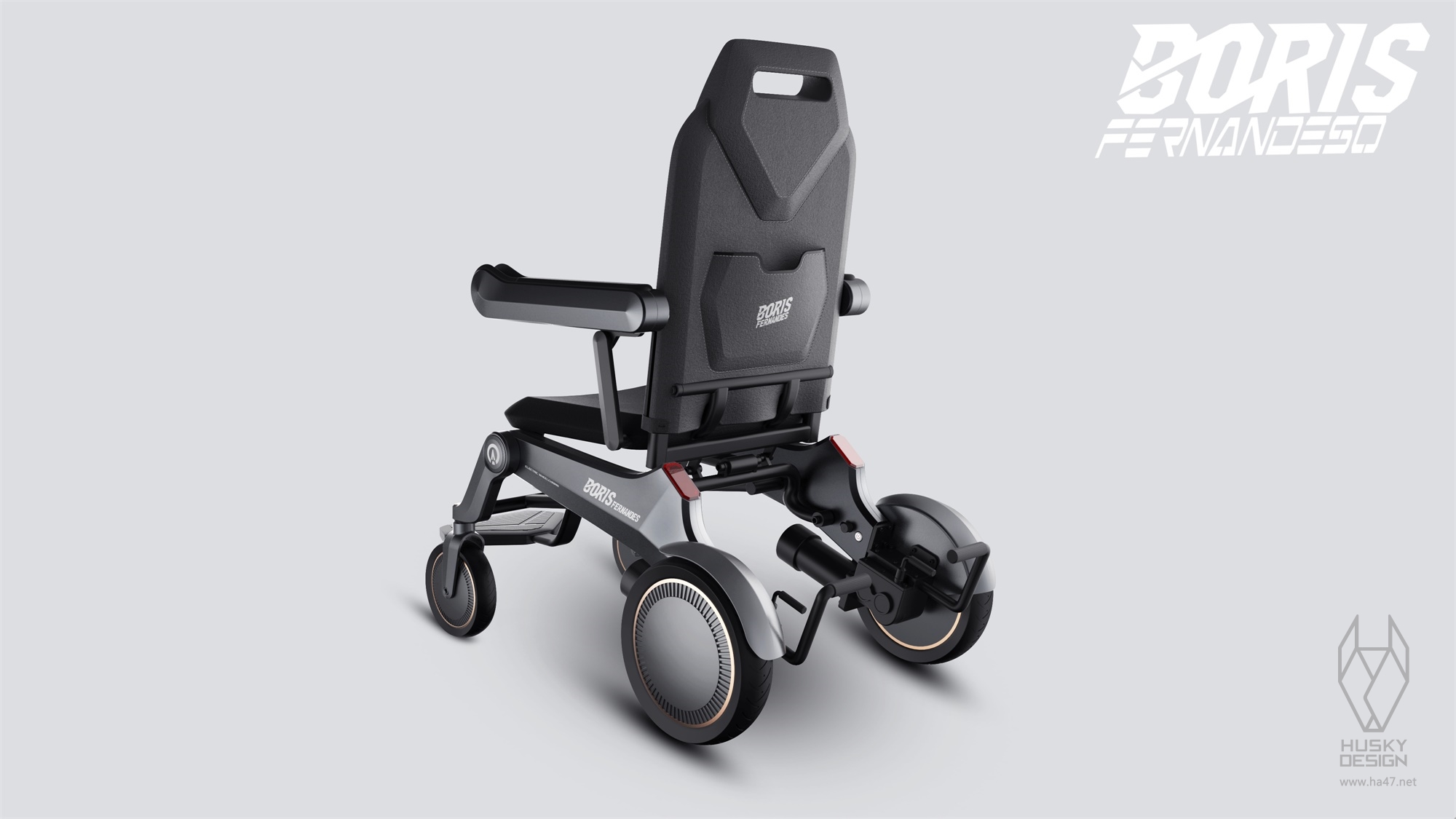 Husky design，Original works，wheelchair，