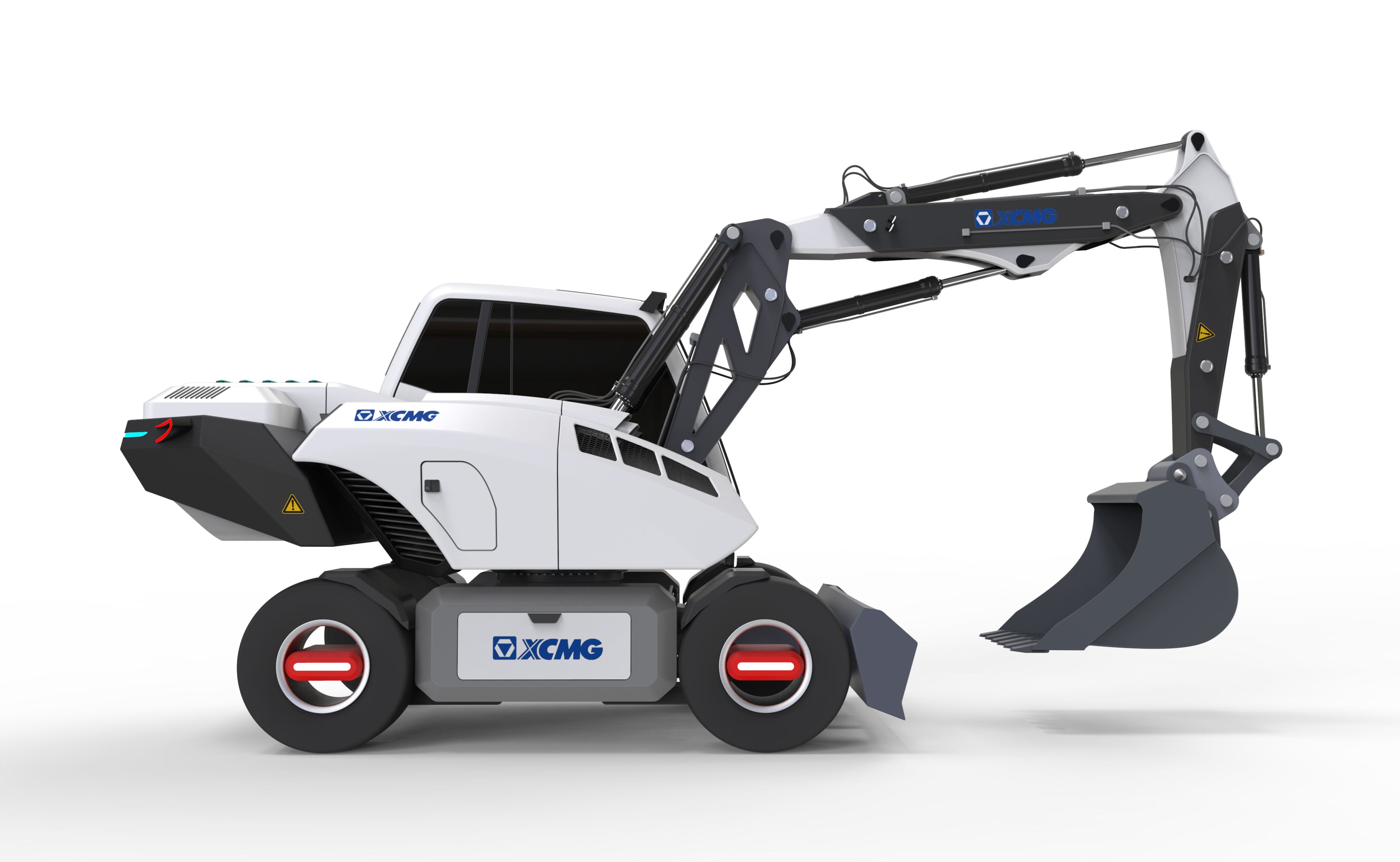 multi-function，small-scale，excavating machinery，Quick change of wheel shoes，XCMG，